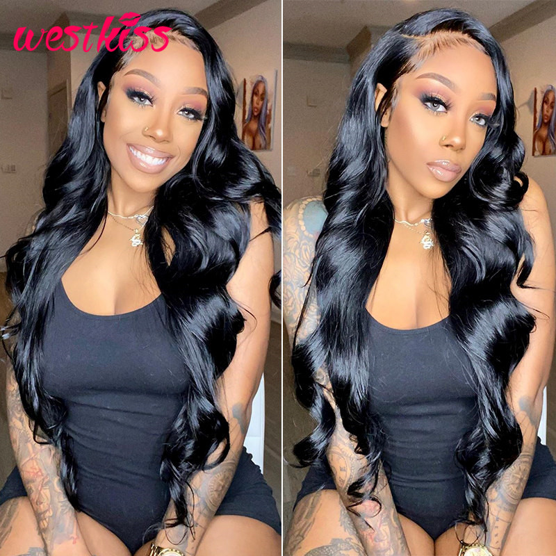 body wave human hair wig