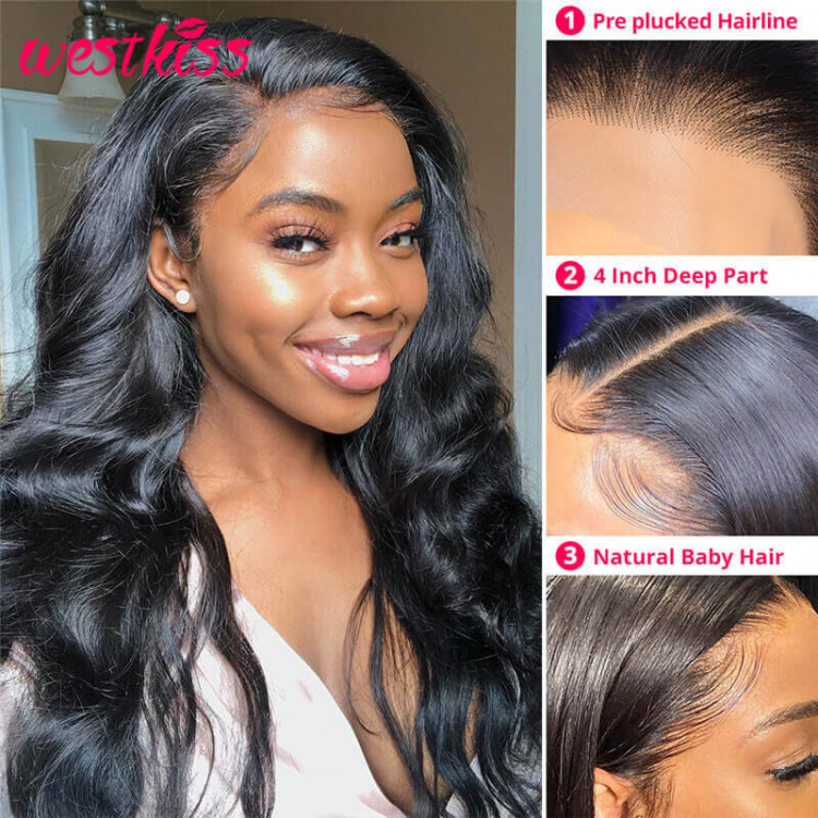 body wave 4x4 wigs 3 4 1