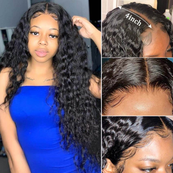 long curly wig