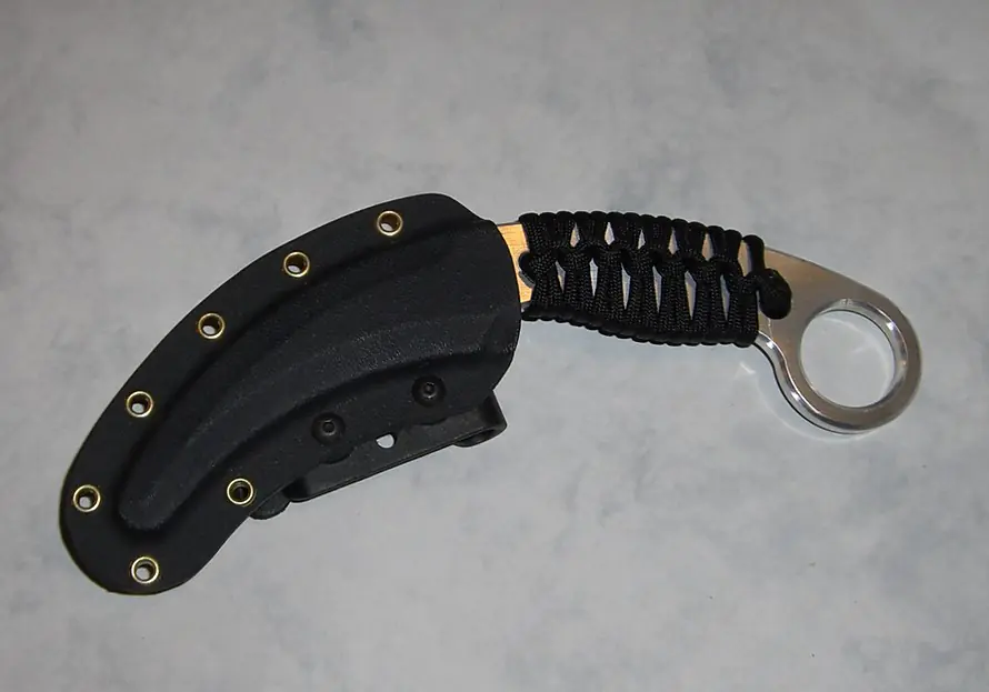 martial arts training knives