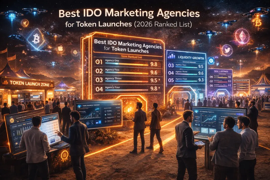 Best IDO Marketing Agencies for Token Launches (Ranked & Reviewed)