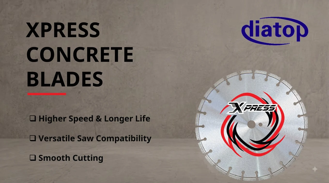 Wet Concrete Blades for Professional Concrete Cutting | DIATOP