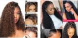 How I Style Curly Lace Front Wigs Human Hair?