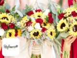FiftyFlowers Deliver the Right Bridal Bouquets